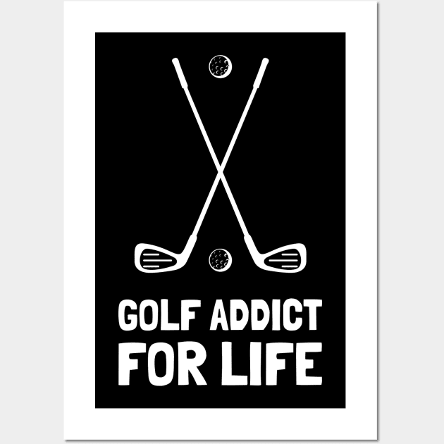 golf addict for life Wall Art by juinwonderland 41